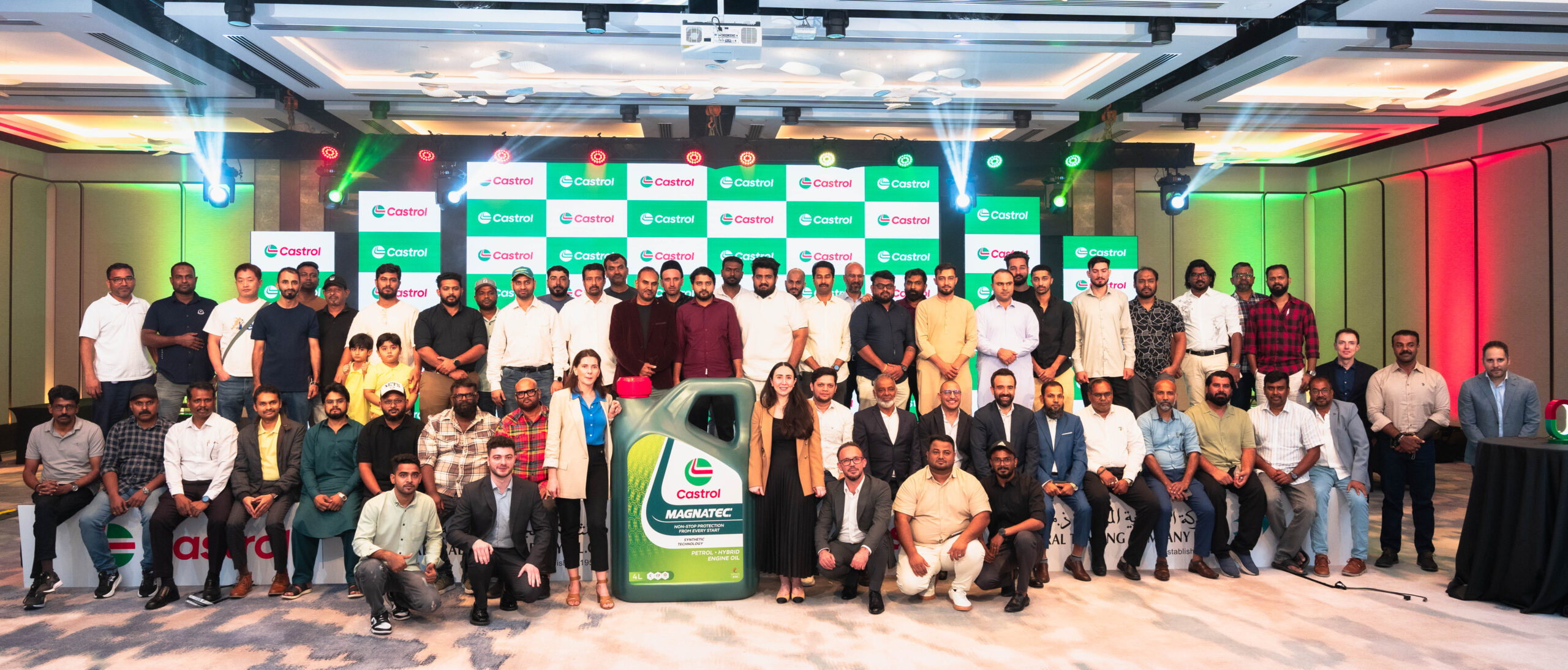 Team With Castrol Branding - Central Trading Company LLC